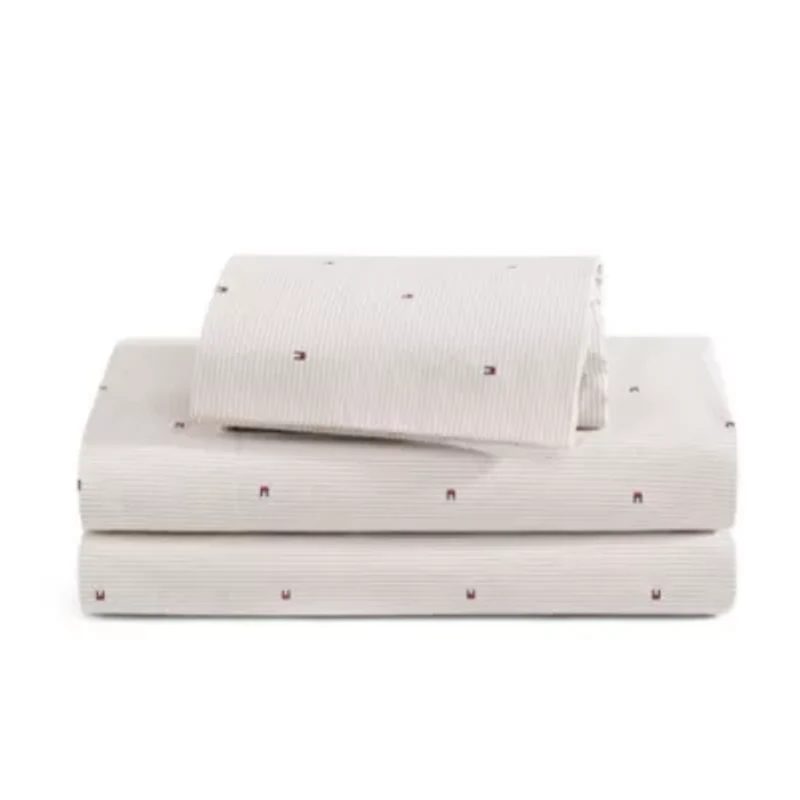 Ithaca Flag Stripe Cotton Sheet Set