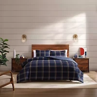 Beacon Plaid Cotton Duvet Set