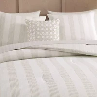 Bahama Weekend Stripe Microfiber Comforter Set