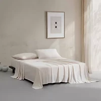 Modern Cotton Melange Sheet Set