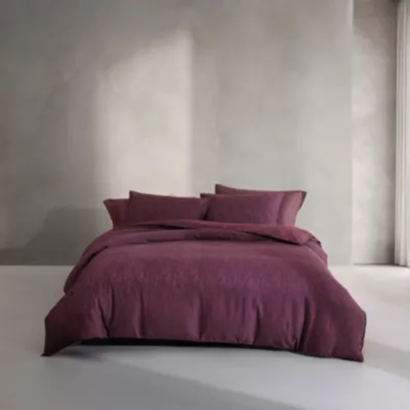 Linear Circuit Cotton Duvet Set