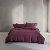 Linear Circuit Cotton Duvet Set