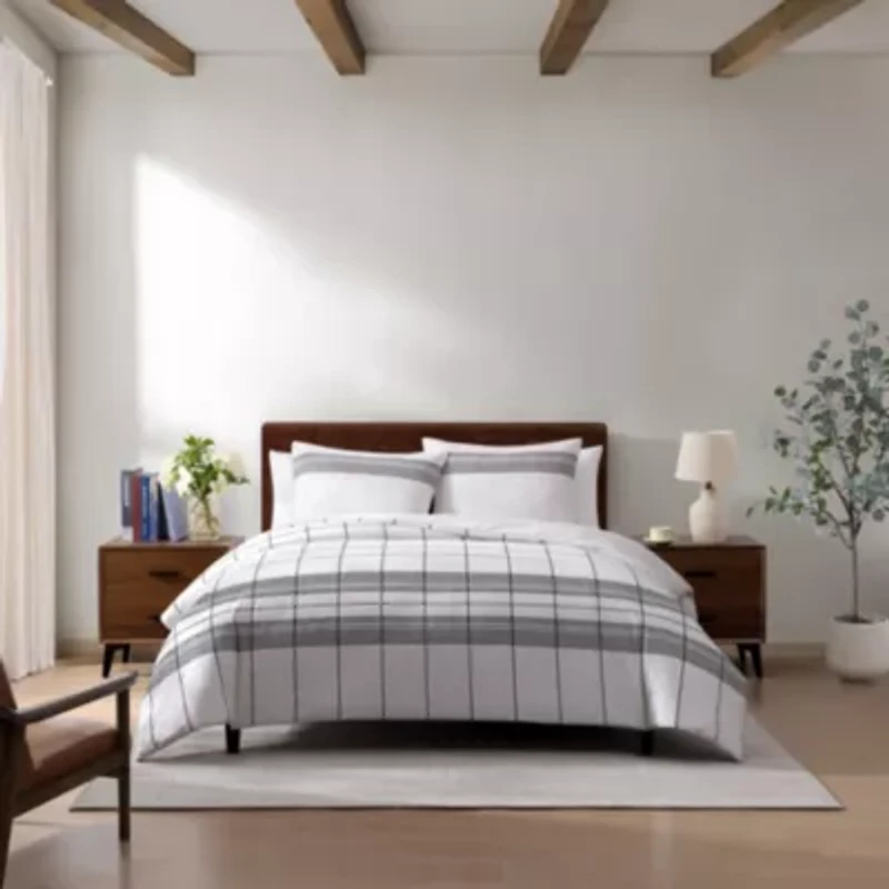 Brooklyn Heights Stripe Cotton Duvet Set