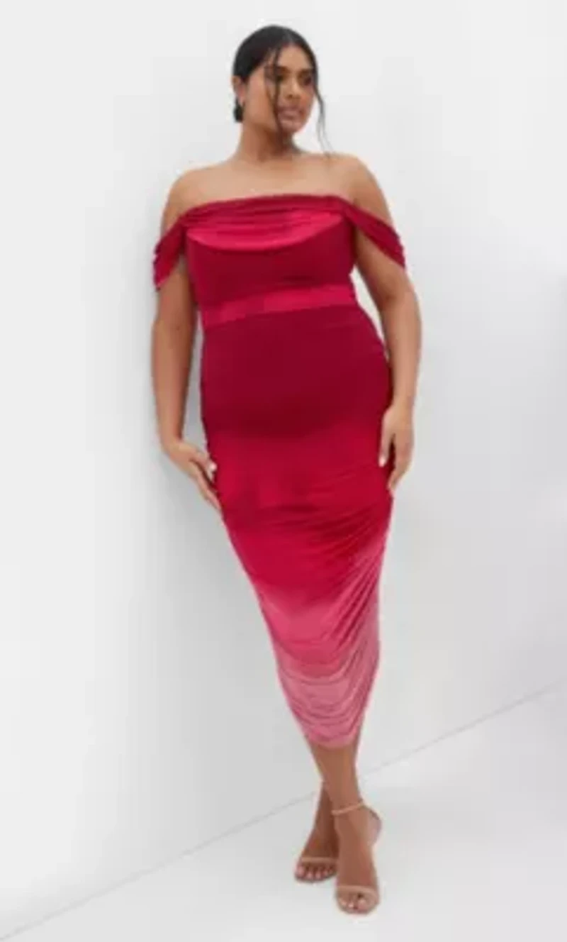 Alyssa Print Maxi Dress