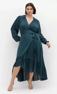 Rylie Wrap Maxi Dress