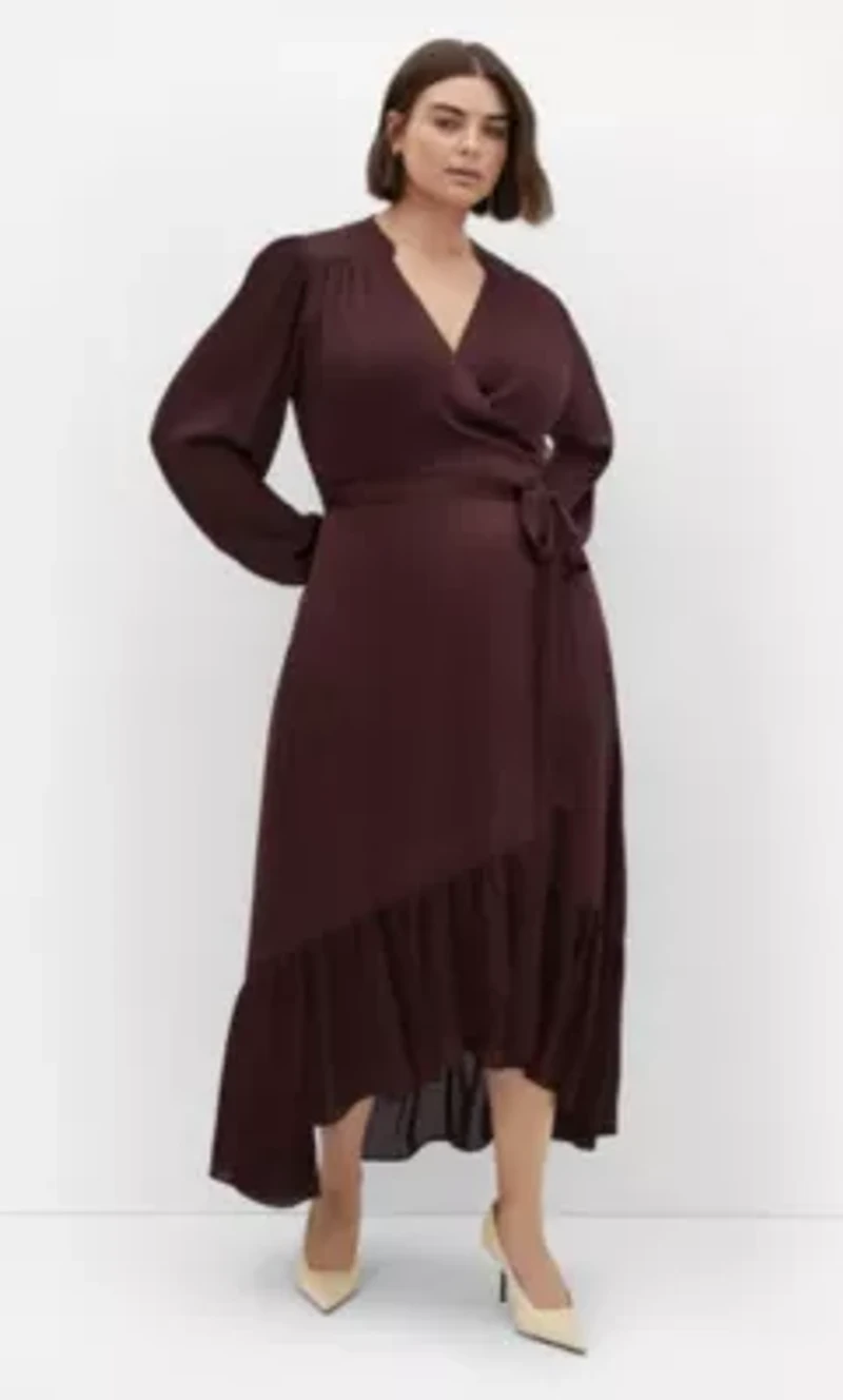 Rylie Wrap Maxi Dress
