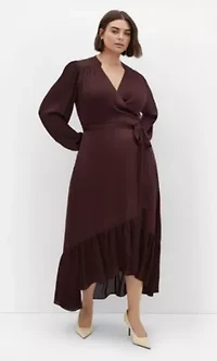 Rylie Wrap Maxi Dress