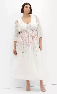 Keyla Print Maxi Dress