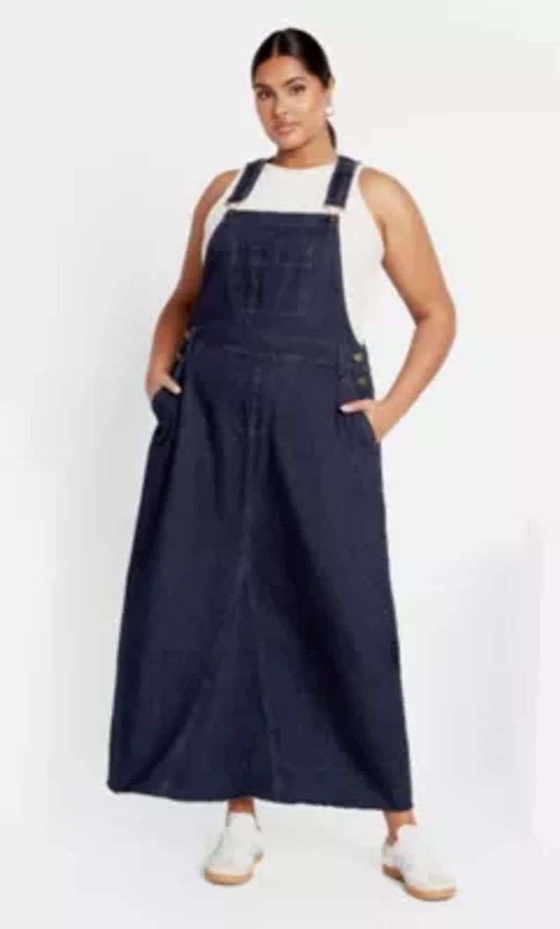 Pinafore Maxi Dress