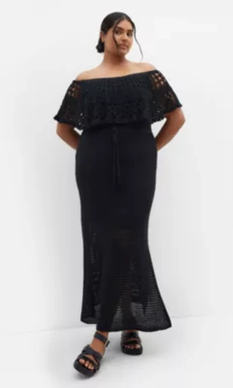 Callie Crochet Dress