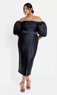 Krista Pleat Dress