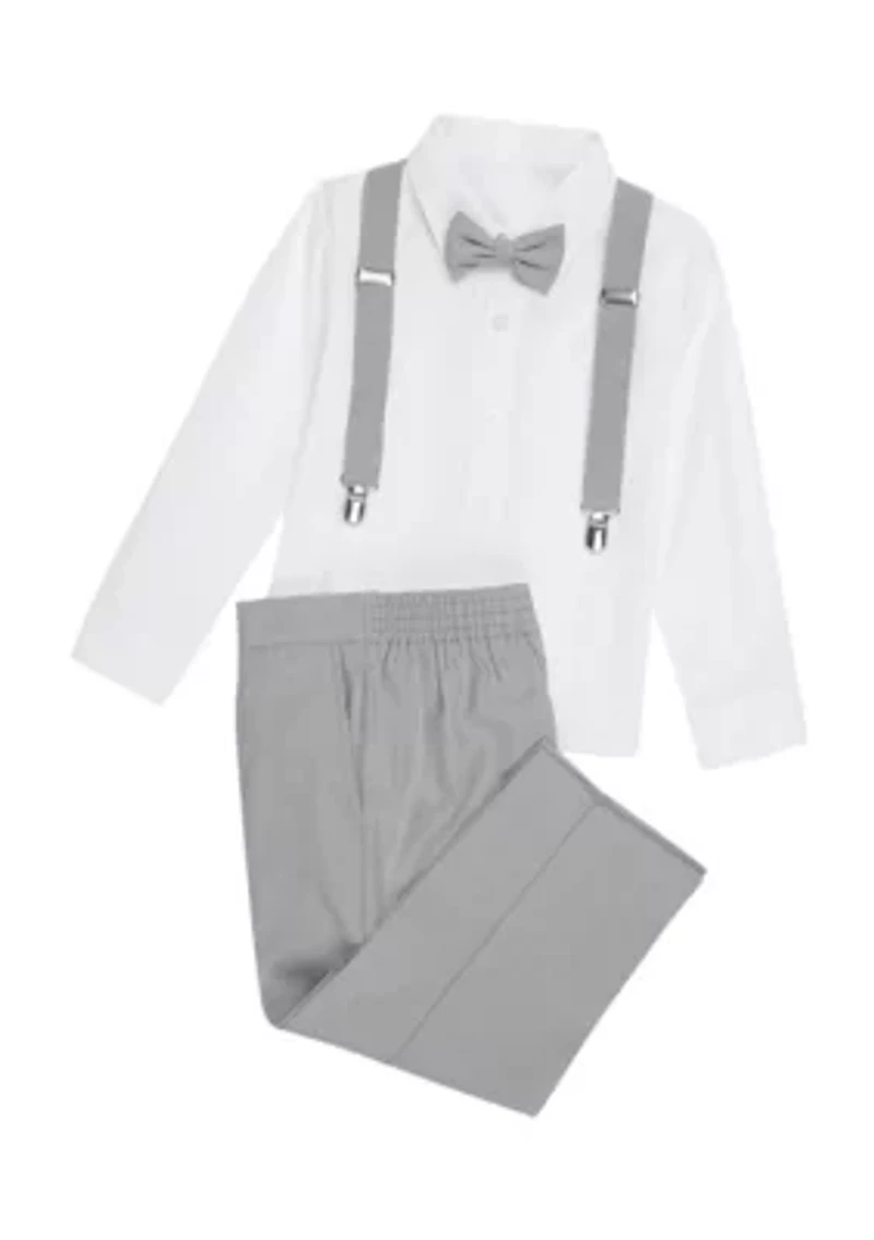 Boys Barn Safari 4-Piece Set