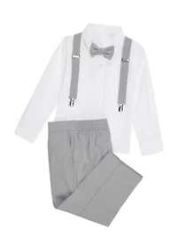 Boys Barn Safari 4-Piece Set