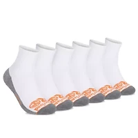 TIMBERLAND PRO 6 PACK WORK SOCK- QUARTER