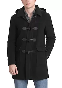 Men's Mason Wool Blend Duffle Toggle Coat