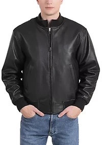 Men's WWII Leather Tanker Jacket