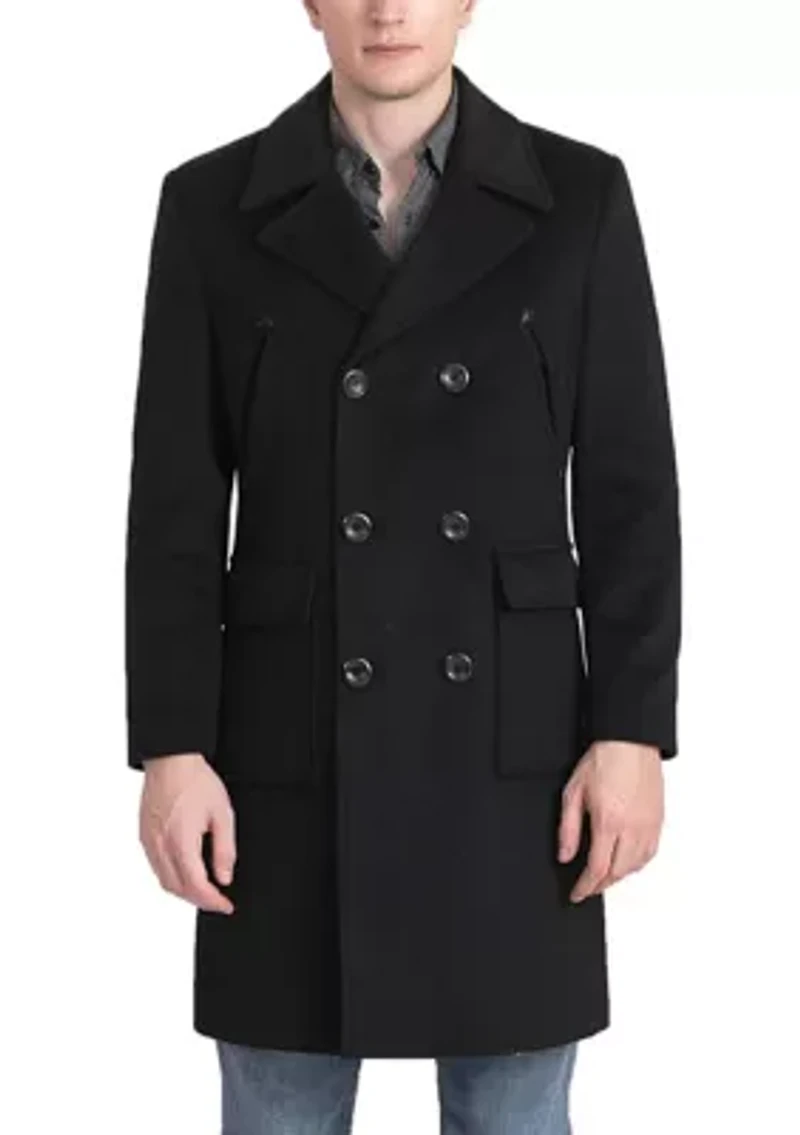 Men's Addison Wool Blend Pea Coat