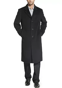 Men's Henry Wool Blend Long Walking Coat