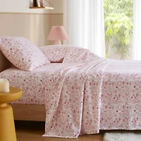 Cozy Soft 100% Cotton Flannel Pigment Printed Sheet Set
