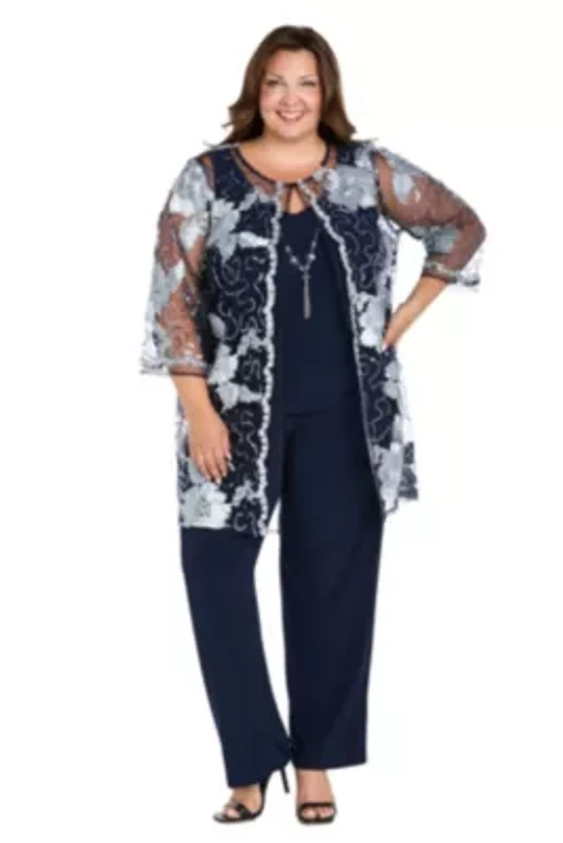 Soutache Long Pantsuit
