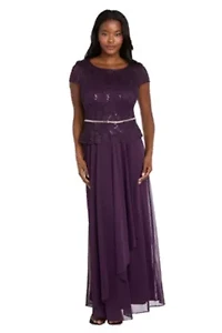 Scallop Lace Wrap Dress