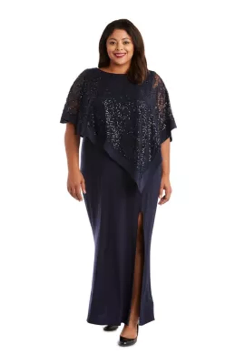 Long Lace Poncho Dress