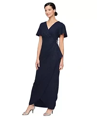 Women's Long Empire Waist Dress