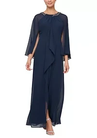 Long Halter Neckline Dress