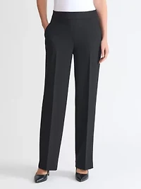 Petite Elastic Back Trouser Pant