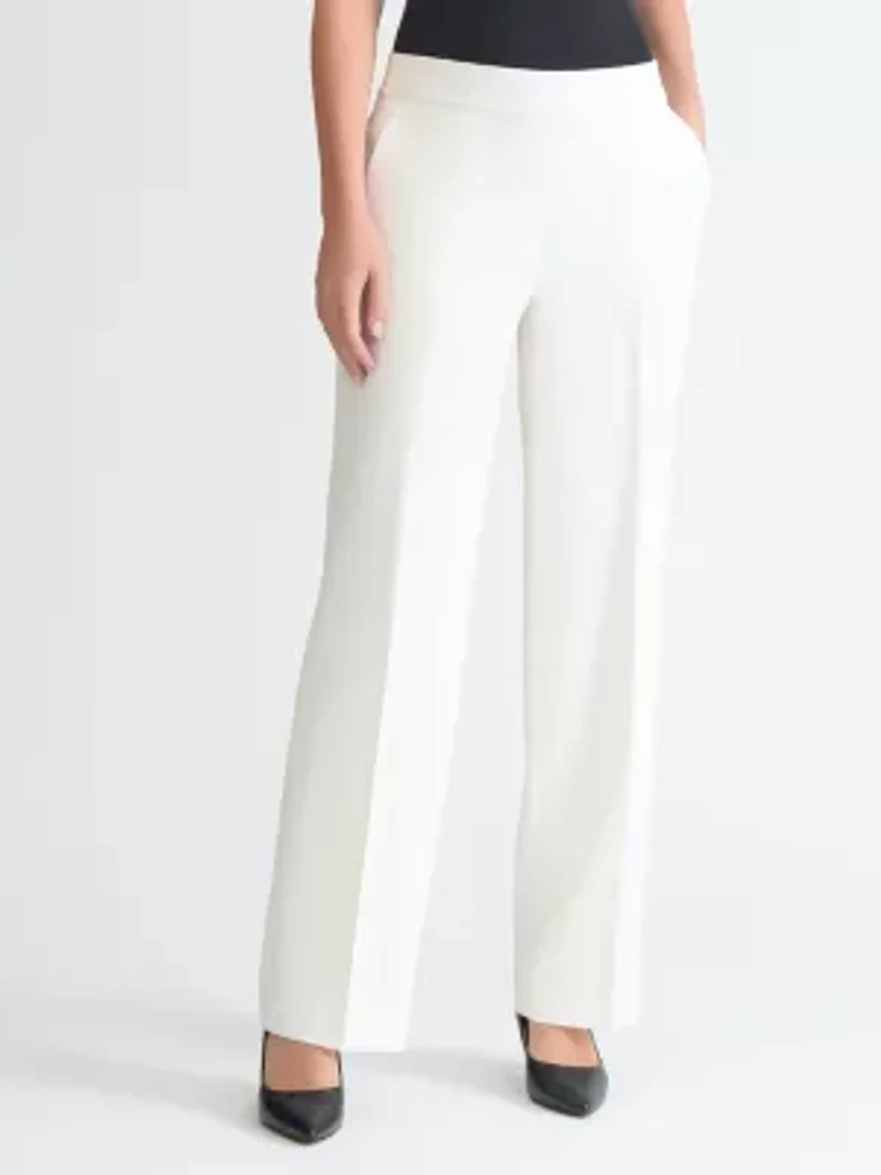 Petite Elastic Back Trouser Pant