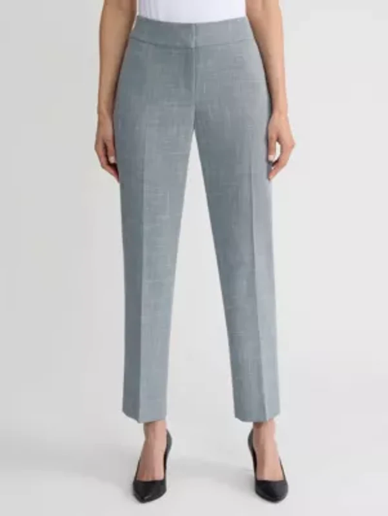 Women's Ava Plaid Straight Leg Pant