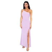 ONE SHOULDER LONG ITY DRESS