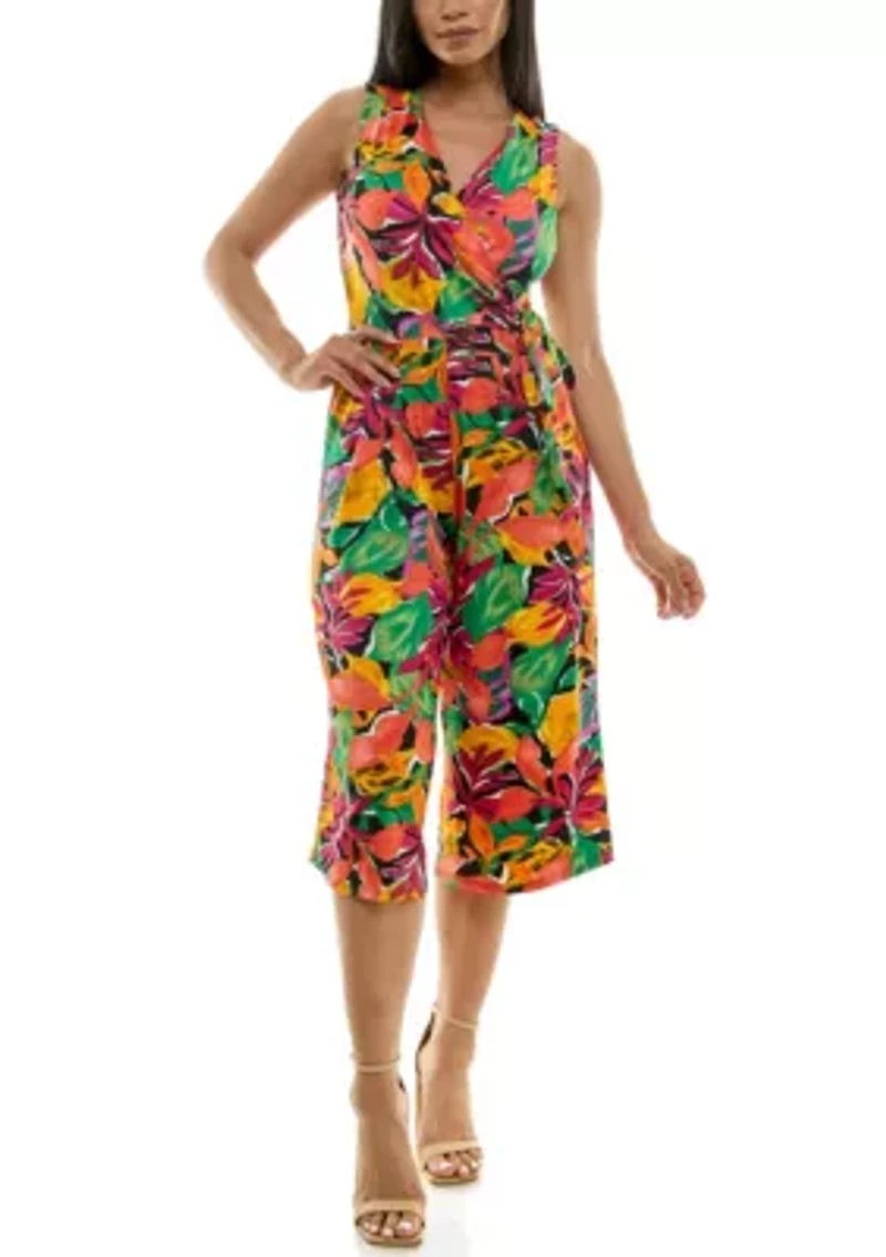 All Over Wrap Jumpsuit