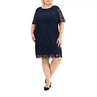 Floral Lace Cocktail Dress