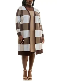 Twofer Animal Print Dress