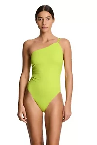 Double Strap One Shoulder Piece