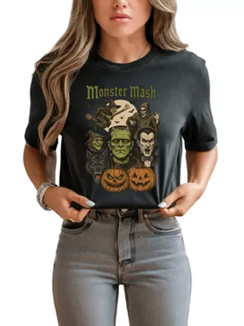 Monster Mash Halloween T-Shirt for The Spooky Season