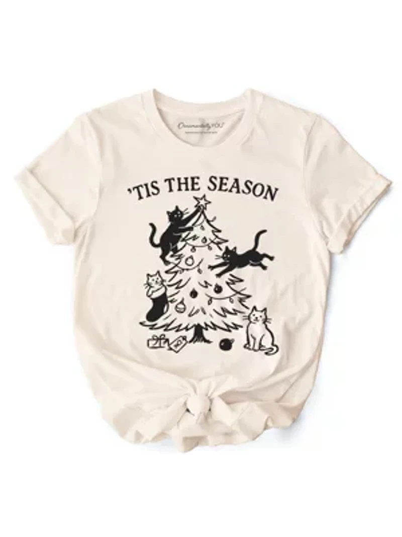 Christmas Tree Killer Cats T‑Shirt
