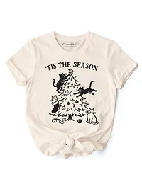 Christmas Tree Killer Cats T‑Shirt