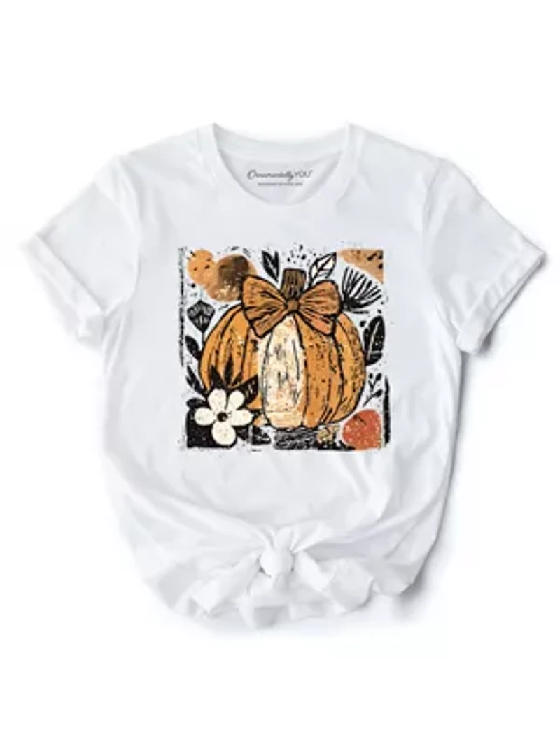 Highland Cow Ghost Fall T-Shirt