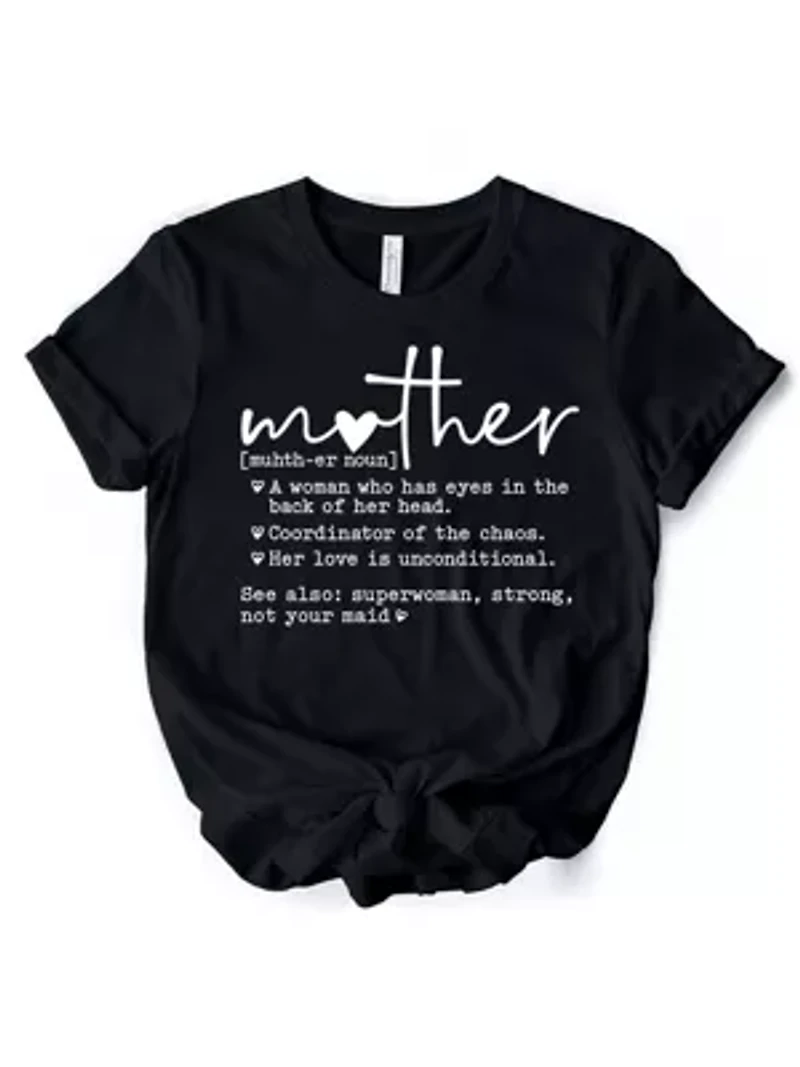 Funny Mom Definition T-Shirt for Strong and Real Mothers