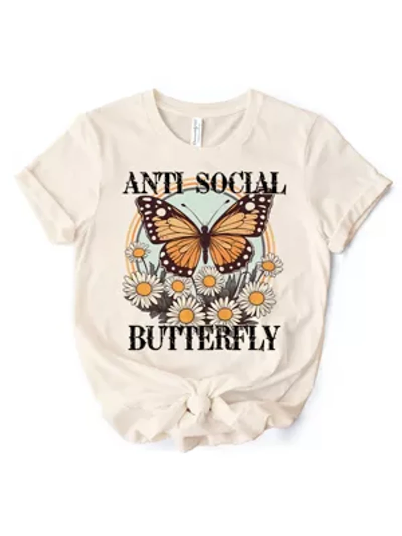 Anti Social Butterfly T-Shirt