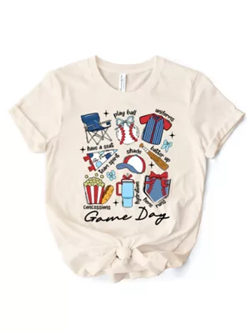 Game Day Baseball T-Shirt for Sports Fans