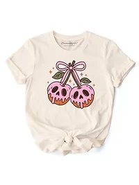 Sweet and Spooky Poison Cherries Halloween T-Shirt
