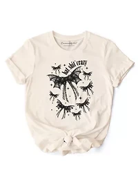 Bat Shit Crazy Coquette Bats T-Shirt, Funny Halloween Tee