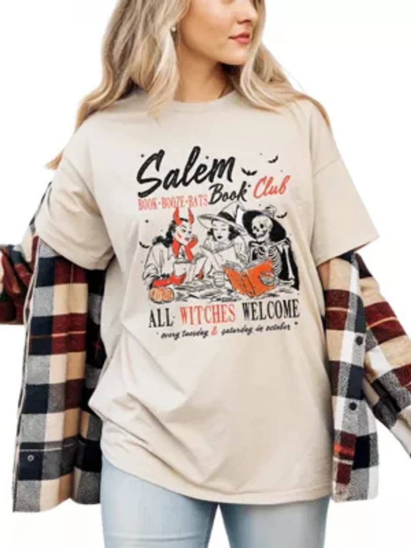 Salem Book Club Witches T-Shirt