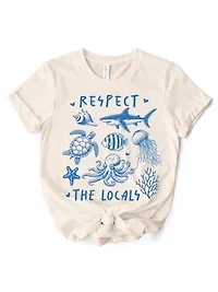 Respect the Locals Ocean Animals T-Shirt