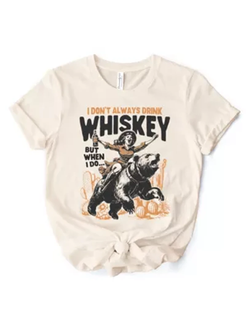Whiskey Tee for Country Girl