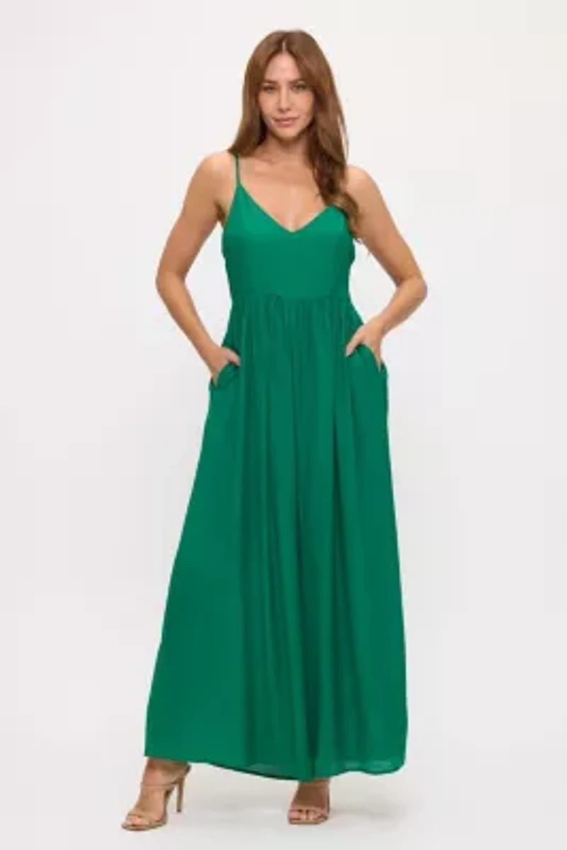 V-Neck Spaghetti Strap