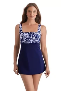 Square Neck Princess Seam Dress